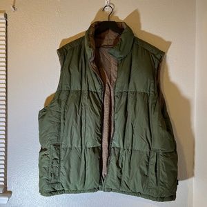 Eddie Bauer Reversible Down Vest